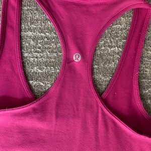 Lululemon Pink Racerback Tanktop